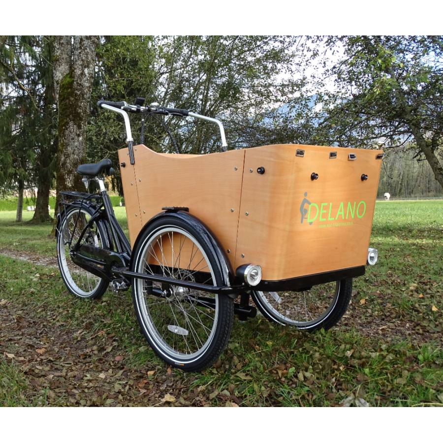 Vélo cargo et triporteur électrique français